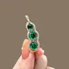 Nuevo Broche de Esmalte Chino Retro Fénix Pipa Abanico Flor Pin Accesorios Hanfu Qipao Broche de Tendencia Nacional