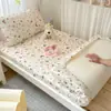 2025 Nuevo Estilo Algodón Puro Estampado Dormitorio Estudiantil Litera Sábana Bajera Individual 90X200Cm Sábana Bajera Individual