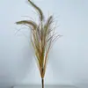 Estilo INS hierba cola de zorro de tres cabezas simulación decoración de arreglo floral para el hogar sala de estar flores artificiales de plástico flores falsas paisajismo hierba cola de zorro