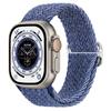 Nuevo Modelo Adecuado para Correa de Apple Watch Apple Iwatch11 Versión Arcoíris Correa Tejida Correa de Nailon Ajustable