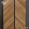 Piso Estilo Europeu de Fábrica Espinha de Peixe Parquet Composto Reforçado Piso Resistente ao Desgaste Aquecimento por Piso Quente Quarto Piso Composto com Textura de Madeira de Engenharia