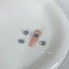 Mini pequena pilha broca de unhas jóias Net Red nova broca de pilha de pregos borboleta ameixa pilha broca acessórios de unhas broca atacado