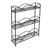 Estante de Cocina de Hierro Estante de Cocina Estante de Almacenamiento de Cocina Colgante de Pared Estante para Condimentos