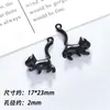 Novo Pingente de Gato 3D Fofo Estilo Ins Colorido Doces Acessórios para Pingente de Colar Pulseira Joias Feitas à Mão DIY