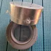Cinta de fibra personalizada resistente a altas temperaturas y de alta viscosidad, cinta de tela de fibra de vidrio aluminizada engrosada, cinta protectora autoadhesiva para envolver tuberías