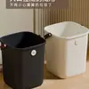 Lixeira espessa, balde portátil para arranjos de flores, cesta para banca de venda de flores, lixeira de escritório, balde de armazenamento simples para cozinha e quarto
