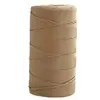 Fio de fita plana de algodão-linho mercerizado, fio oco, fio para bolsa de tecelagem artesanal, fio para chapéu de verão, fio para almofada, fio para sandália atacado