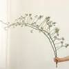 Ramo de Flores Secas Wabi-Sabi Recién Cortado para Decoración de Sala de Estar, Flores Reales en Jarrón, Adorno de Ramas Secas
