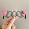 Herramienta para Peinar Flequillos y Recoger el Cabello de Niños, Peine Invisible para el Cabello, Pinza para el Cabello Linda para Niñas, Peine de Tirar para la Parte Posterior de la Cabeza