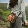 Bolsa de Celular com Cordão Tendência de Verão 2026 Novo Modelo Unissex Tecido de Nylon Bolsa para o Dia a Dia Bolsa Transversal para Caminhada ao Ar Livre
