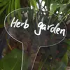 Etiquetas para Vasos de Plantas de Acrílico Marcadores de Flores de Jardim Estacas Borboleta Estacas de Jardim
