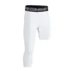 Calças de Basquete Três Quartos Alta Elasticidade Secagem Rápida Treinamento Fitness Esportes Base Equipamento de Compressão Masculino e Feminino Estilo Americano
