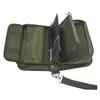 1369 Cartera Horizontal para Hombre Bolso de Mano de Viaje Bolso para Pasaporte Billetera para Monedas de Teléfono Bolsa de Almacenamiento Hecho a Medida
