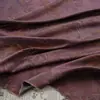 Tela Jacquard Ligeramente Elástica con Estampado Xiangyun de Hoja de Bambú Estilo Antiguo, Satén de Acetato Doble Cara, para Vestido Cheongsam Camisa de Vestir Primavera y Verano