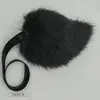Diadema con Orejas de Conejo de Peluche Transfronteriza, Tocado de Halloween, Cola de Conejo de Jade, Traje, Accesorios, Cosplay, Accesorios de Actuación