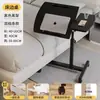 Mesa de computador móvel ajustável para apartamentos de aluguel, mesa de cabeceira para quartos, mesa para preguiçosos, mesa de armazenamento para sala de estar, escrivaninha para dormitórios