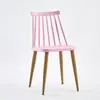 Silla Estilo Nórdico Moderna Simple Perezosa Hogareña Respaldo de Plástico Taburete Casual Escritorio y Silla ins Popular en Internet Silla Windsor