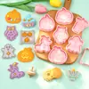 Cortadores de galletas temáticos de Halloween para una fiesta pintada: Diseño de calabaza de dibujos animados en 3D, moldes para galletas DIY realistas para decorar