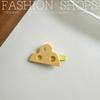 Divertida serie de pinzas para el pelo con forma de queso, pinza para el flequillo de niña linda, pinza para la parte trasera de la cabeza, accesorios para el pelo