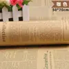 Papel Kraft de Periódico Inglés Vintage, Materiales para Envolver Regalos con Ramo de Periódico, Papel de Envoltura para Flores, Papel de Envoltura para Flores al por Mayor