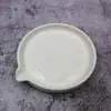 Prato de Moer Wasabi Estilo Japonês Formato de Peixe Cerâmico Moedor de Raiz de Mostarda Fresca Amassador de Gengibre e Alho Criativo Estiloso
