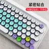 Adequado para teclado mecânico sem fio Lofree Lofi pequeno com teclas levemente curvadas, película protetora 69 teclas, capa protetora à prova de poeira para desktop