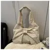 Bolsa de chaleco a cuadros retro estilo coreano al por mayor, bolso de hombro de gran capacidad, bolsa de compras ligera, bolsa de lona versátil para estudiantes mujeres