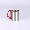 Taza Mini de Acero Inoxidable 304 con Asa, Taza para Coche, Taza para Coche con Logo Imprimible, Taza al por Mayor