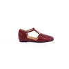 Sandalias de cuña hueca estilo Grapema con punta cuadrada francesa para mujer, sandalias romanas tejidas con doble tira en T para aumentar la altura en verano