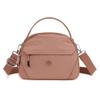 Primavera y Verano 2025 Nueva Moda Coreana Bolso Concha Macaron Bolso Simple Ligero de Tela de Nailon Bolso Cruzado para Mujer