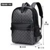 Mochila de Moda al por Mayor Transfronteriza para Hombres y Mujeres PVC Presbiópico Impermeable Bolsa Escolar Bolsa para Computadora Mochila de Viaje de Negocios