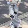 Conjunto de Pantalones Lindos de Dibujos Animados y Camisa Polo Rayada de Retazos Limpia y Relajada para Niños Medianos y Grandes Sudadera Falsa de Dos Piezas Moderna