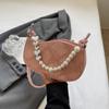 Bolso Cruzado de Perlas Casual de Alta Gama para Mujer 2026 Nuevo Bolso de Hombro de Verano Bolso de Mano Versátil de Moda Bolso de Axila