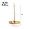 Mini cepillo de acero inoxidable alambre de cobre cepillo de molienda eléctrica vástago de 3MM taladro eléctrico tipo copa T desoxidación de metal pulido suministro directo de fábrica