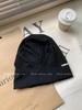 Gorro de pelo retro de estilo japonés para mujer, otoño e invierno, nuevo, versátil, de doble capa, grueso, cálido, de confinamiento, gorro de punto frío