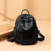 Mochila de Mujer 2020 Nueva Llegada Bolso a la Moda Combinable Estilo Coreano Negro Distintivo Compras Casual Viaje Mochila Trendy