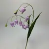 Flor de Papel Simulada Orquídea Campanilla de Zeller Fondo de Boda Personalizado Decoración de Escenario de Hotel Decoración de Interiores Accesorios para Arreglos Florales