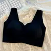 Sujetador sin costuras para mujer Push-up Levanta Reúne Soporte Lateral del Pecho Anticaída Soporte Suave Espalda Bonita Estilo Camisola Sin Aros Lencería Nuevo Estilo