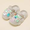 Zapatillas de verano para niños y niñas, sandalias de EVA para baño interior, bonitas zapatillas de playa con dibujos animados para bebés