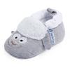 Sapatos de Bebê Respiráveis com Solado Macio para Primavera e Outono 0-1 Ano, Forma de Animal, Material de Malha, Sapatos Antiderrapantes para Bebê
