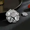 Nuevo Corsage de Nicho de Gama Alta Flor de Zirconia Perla Hebilla Magnética Accesorios Moda Banquete Flor Hebilla Magnética
