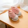 Boneca de pelúcia Mia batata espanhola 24cm com vestido de balé de tule rosa 20cm, sapatos novos de couro com tira em T e sapatos de lona