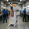 Máquina de Solda Pneumática por Pontos Convexa de Média Frequência AC Dtb-160 Solda a Ponto de Frequência Variável Máquina de Solda a Ponto CNC Convexa de Chapa Metálica de Precisão