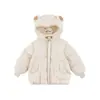 Chaqueta de Plumas Estilo Mono Pequeño para Niños Wulibu 2026 Invierno Infantil Energética Linda Cálida con Capucha Moderna