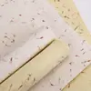 Pétalos de flor reales con bordes irregulares, papel de pétalos rasgable a mano, papel Dongba hecho a mano engrosado, papel texturizado para envolver ramos, venta al por mayor para floristerías