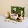 Conjunto de Matcha Japonês Estilo Ins Tigela de Matcha Sub-Volume Caixa de Presente Conjunto de Chá Cerâmico Transfronteiriço Chá Japonês Fornecimento Especial
