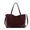Bolso Vintage con Borlas para Mujer, Bolso Elegante Versátil de Gran Capacidad, Nuevo Bolso Tote de Hombro Personalizado para el Trabajo