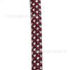 Vendas Diretas de Fábrica Transfronteiriças Sandálias e Chinelos de Tira Semicircular Pequenos com Strass de 4 Fileiras Cadarços de Sapato de Tira Semicircular Coloridos Exquisitos Materiais e Acessórios para Sapatos
