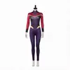 Disfraz Cosplay de Telia Invencible Mono Rojo Atuendo de Role-Playing para Halloween