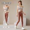 Conjunto de Roupas de Yoga para Mulheres, Conjunto Esportivo de Sutiã para Primavera e Verão, Colete Profissional, Sutiã Push-Up à Moda com Suporte, Conjunto de Corrida Fitness